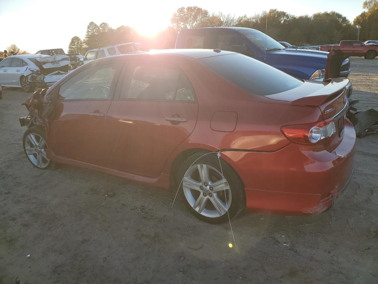Image 2 of 2013 TOYOTA COROLLA BASE 2013 with VIN 5YFBU4EE4DP171659