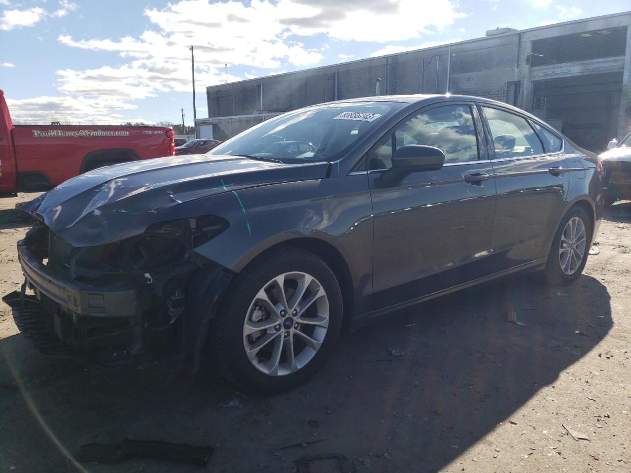 Obraz 1 z 2019 FORD FUSION SE 2019 z VIN 3FA6P0HD4KR163353
