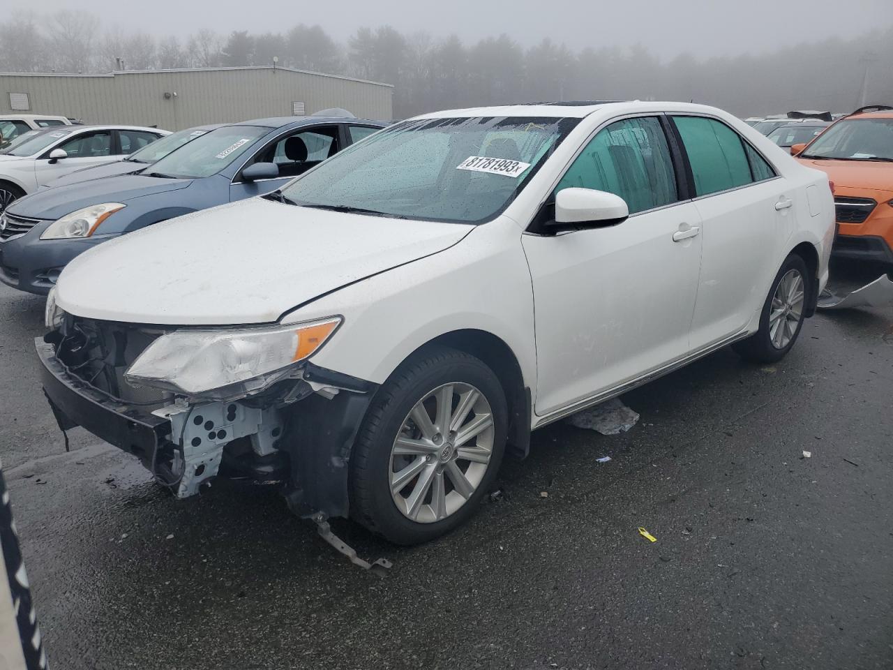 Image 1 of 2012 TOYOTA CAMRY SE 2012 with VIN 4T1BK1FK8CU513684