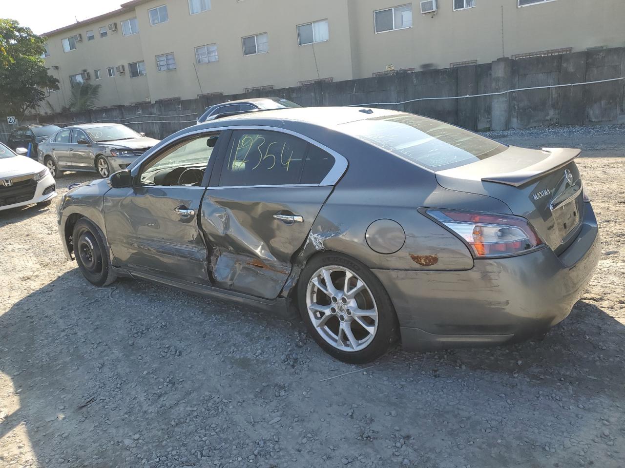 Image 2 of 2014 NISSAN MAXIMA S 2014 with VIN 1N4AA5AP6EC915621