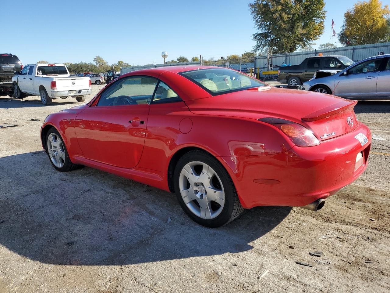 Image 2 of 2005 LEXUS SC 430 2005 with VIN JTHFN48Y350071888