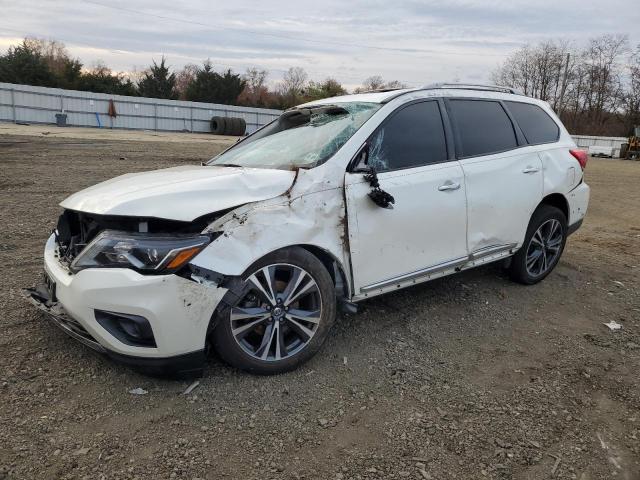 Image 1 of 2020 NISSAN PATHFINDER PLATINUM 2020 with VIN 5N1DR2DM6LC604876