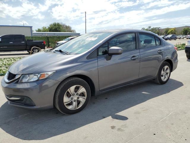 Image 1 of 2014 HONDA CIVIC LX 2014 with VIN 2HGFB2F58EH545869