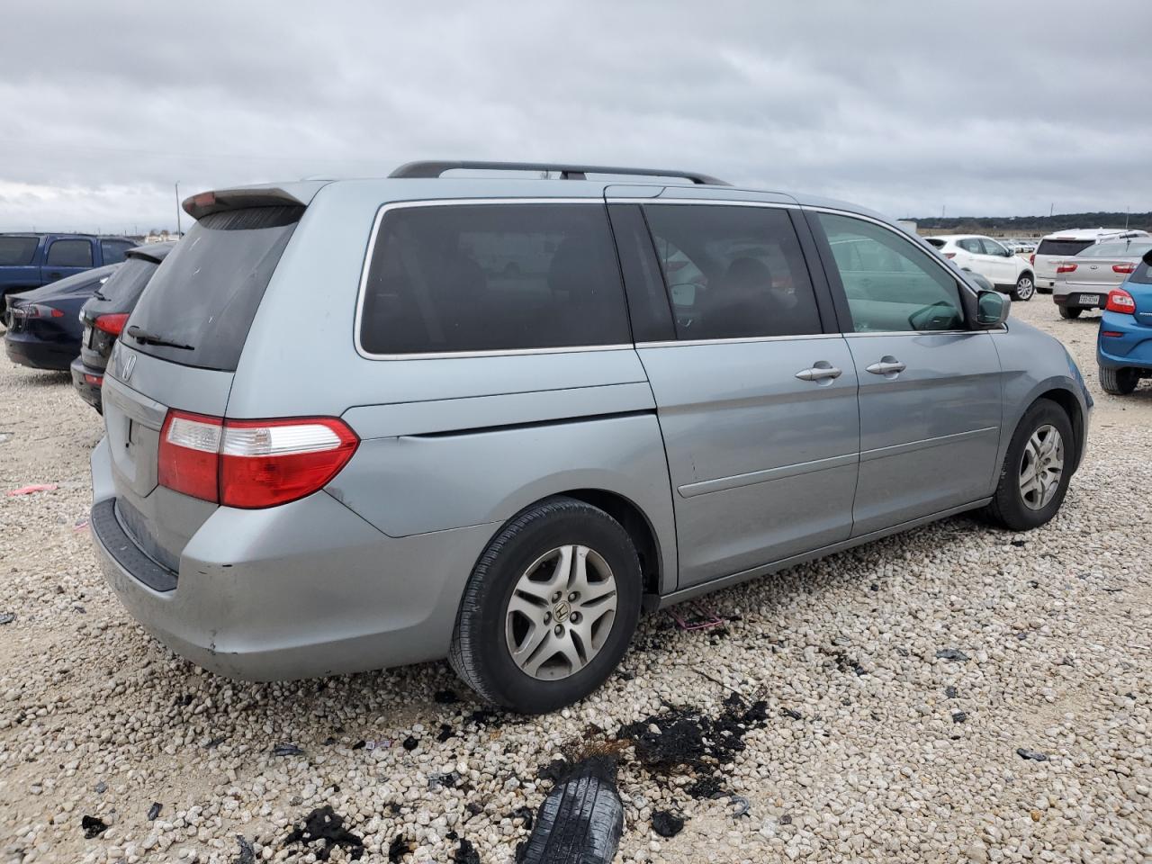 Image 3 of 2006 HONDA ODYSSEY EXL 2006 with VIN 5FNRL38796B091541
