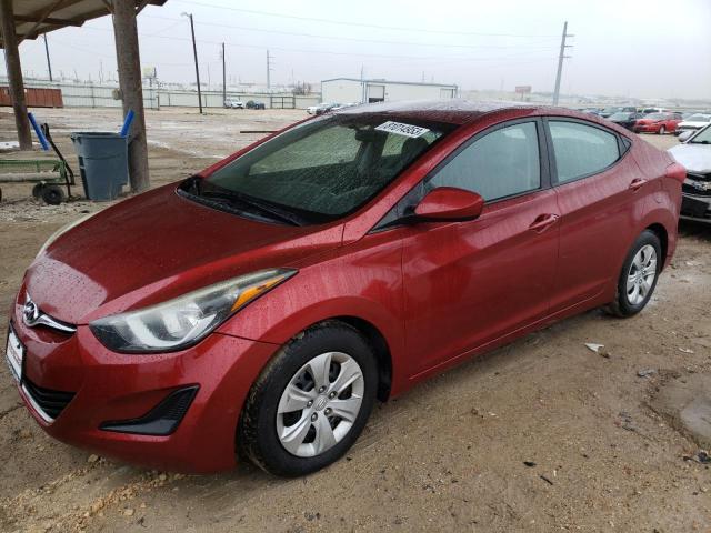 Image 1 of 2016 HYUNDAI ELANTRA SE 2016 with VIN 5NPDH4AE1GH740732