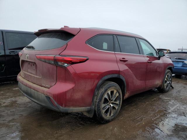 Изображение 3 2022 TOYOTA HIGHLANDER XLE 2022 с VIN 5TDGZRBH4NS566257