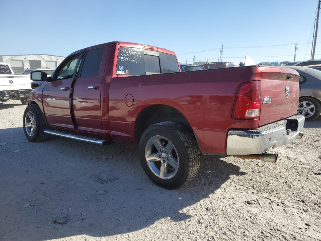 Image 2 of 2011 DODGE RAM 1500  2011 with VIN 1D7RB1GT5BS597067
