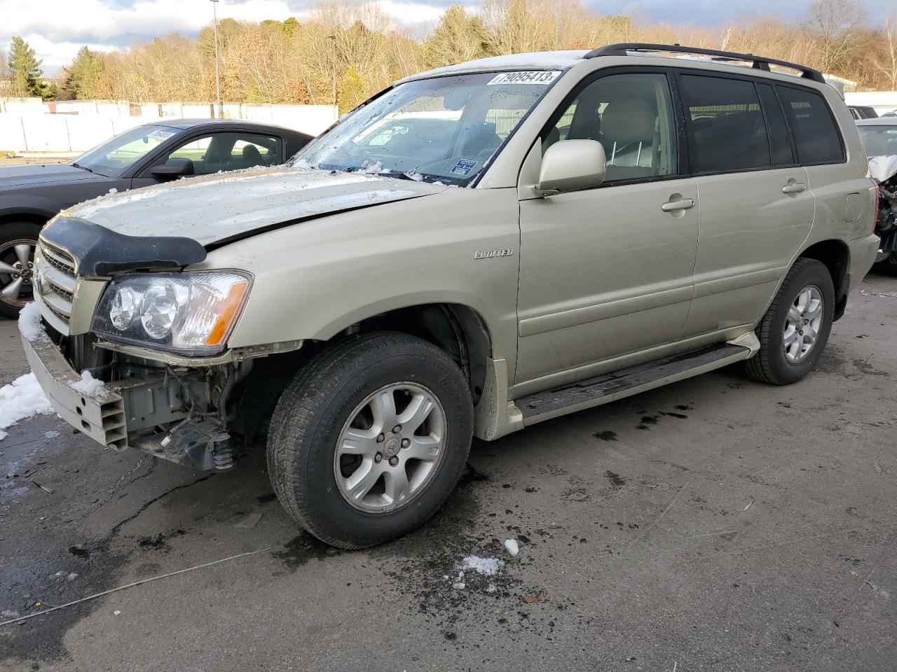 Image 1 of 2003 TOYOTA HIGHLANDER LIMITED 2003 with VIN JTEHF21A930138043