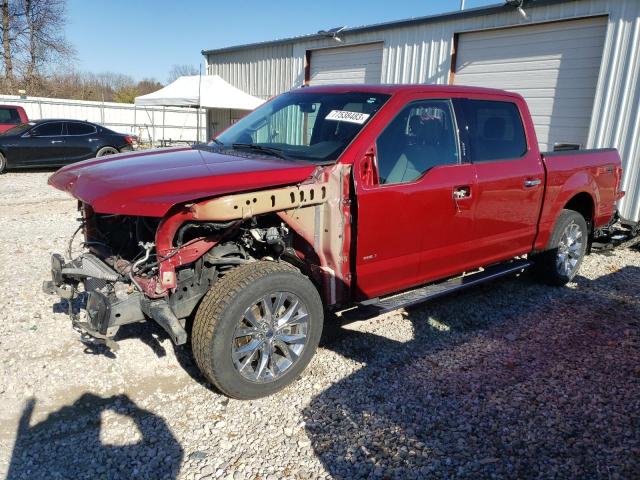 Image 1 of 2017 FORD F150 SUPERCREW 2017 with VIN 1FTEW1EG6HKC72973