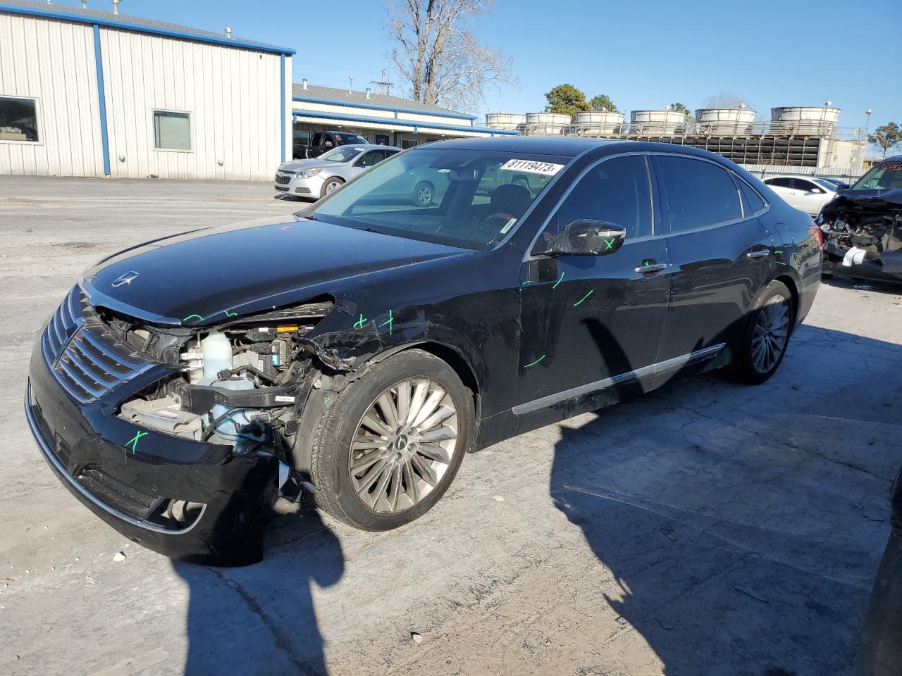 Image 1 of 2016 HYUNDAI EQUUS SIGNATURE 2016 with VIN KMHGH4JH6GU106129