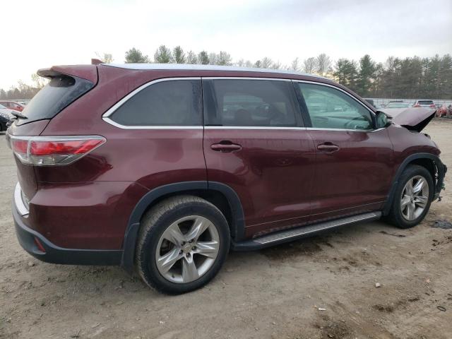 Obraz 3 z 2015 TOYOTA HIGHLANDER LIMITED 2015 z VIN 5TDDKRFH2FS129991