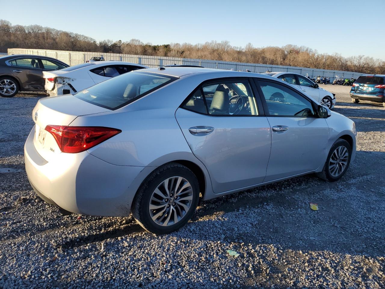 Image 3 of 2018 TOYOTA COROLLA L 2018 with VIN 2T1BURHE8JC116698