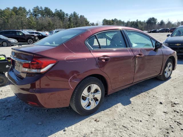 Image 3 of 2013 HONDA CIVIC LX 2013 with VIN 2HGFB2F5XDH558038