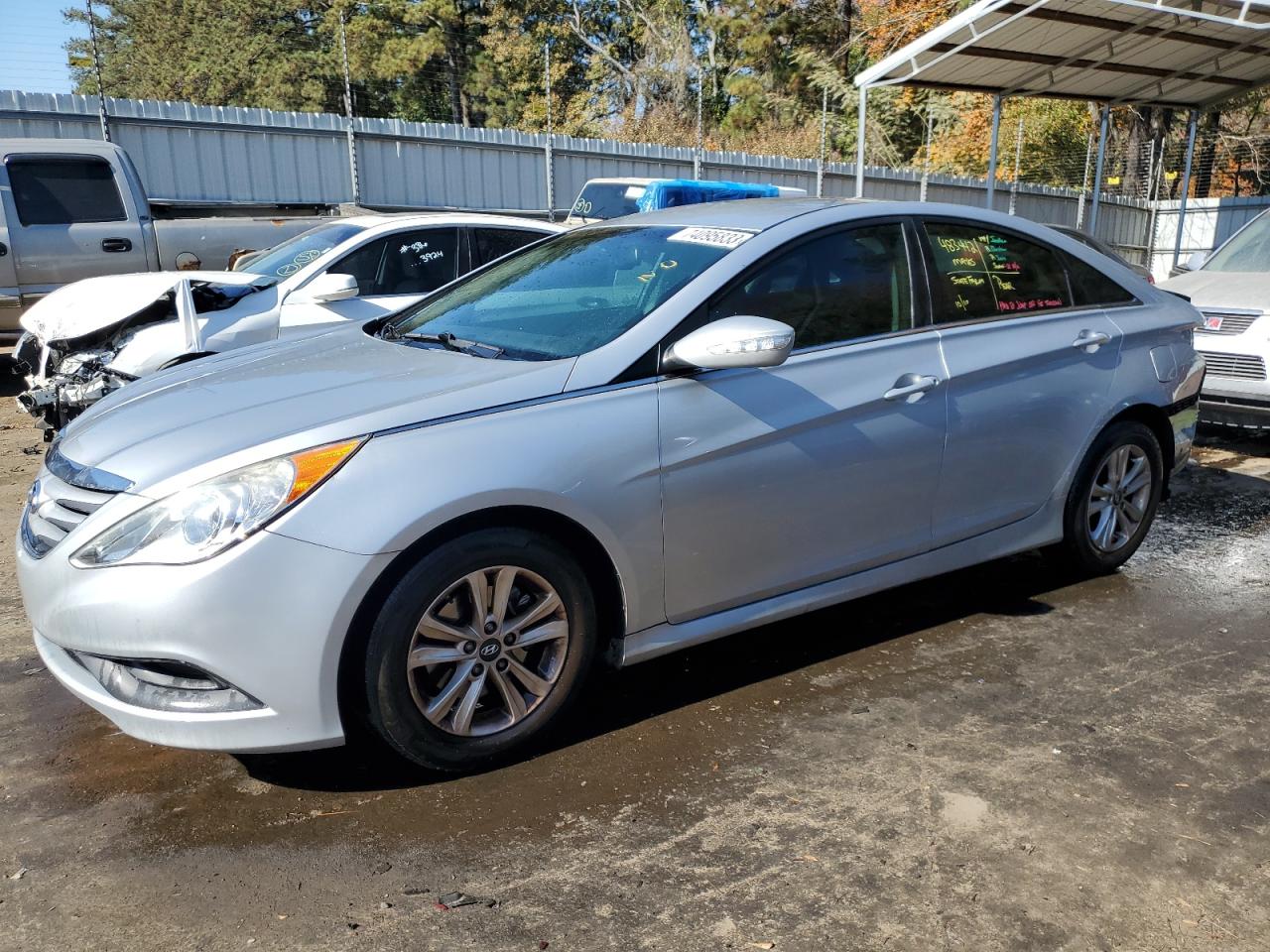 Изображение 1 2014 HYUNDAI SONATA GLS 2014 с VIN 5NPEB4AC8EH860481