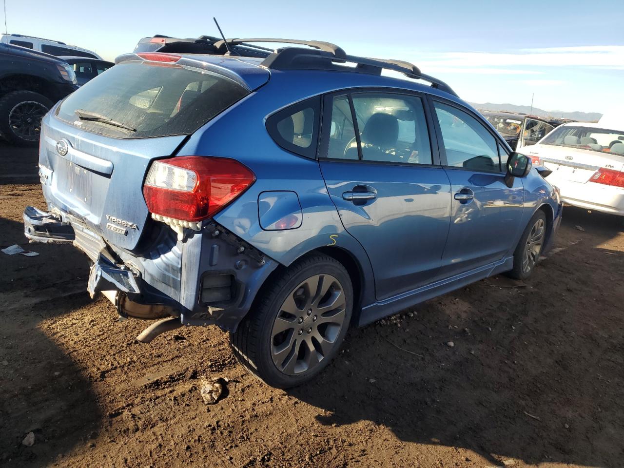 Image 3 of 2014 SUBARU IMPREZA SPORT PREMIUM 2014 with VIN JF1GPAL6XE8287569