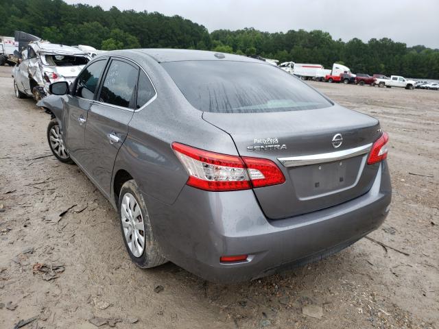 Image 3 of 2015 NISSAN SENTRA S 2015 with VIN 3N1AB7APXFY249149