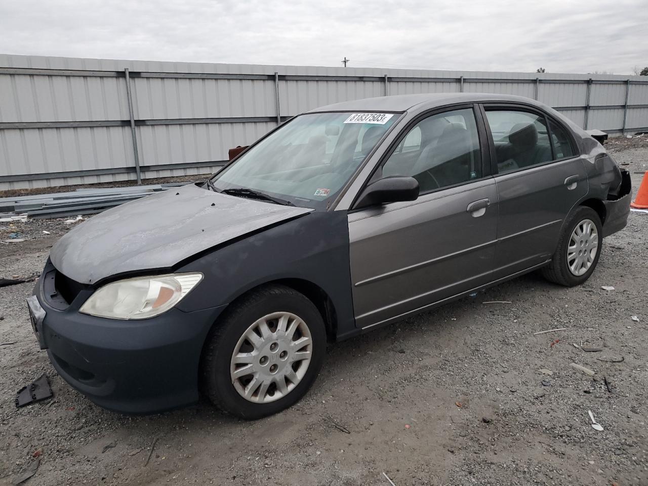 Изображение 1 2004 HONDA CIVIC LX 2004 с VIN 2HGES16524H558427