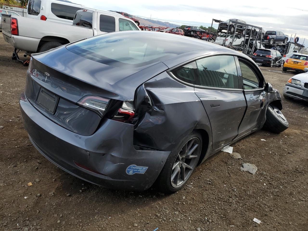 Изображение 3 2021 TESLA MODEL 3  2021 с VIN 5YJ3E1EA8MF002057