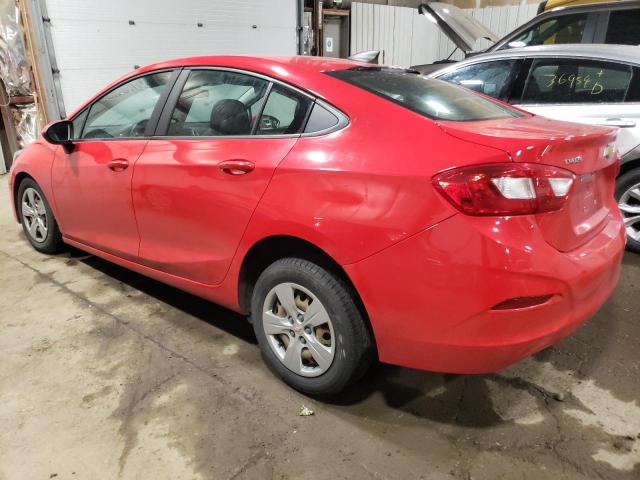 Изображение 2 2017 CHEVROLET CRUZE LS 2017 с VIN 1G1BC5SMXH7159875