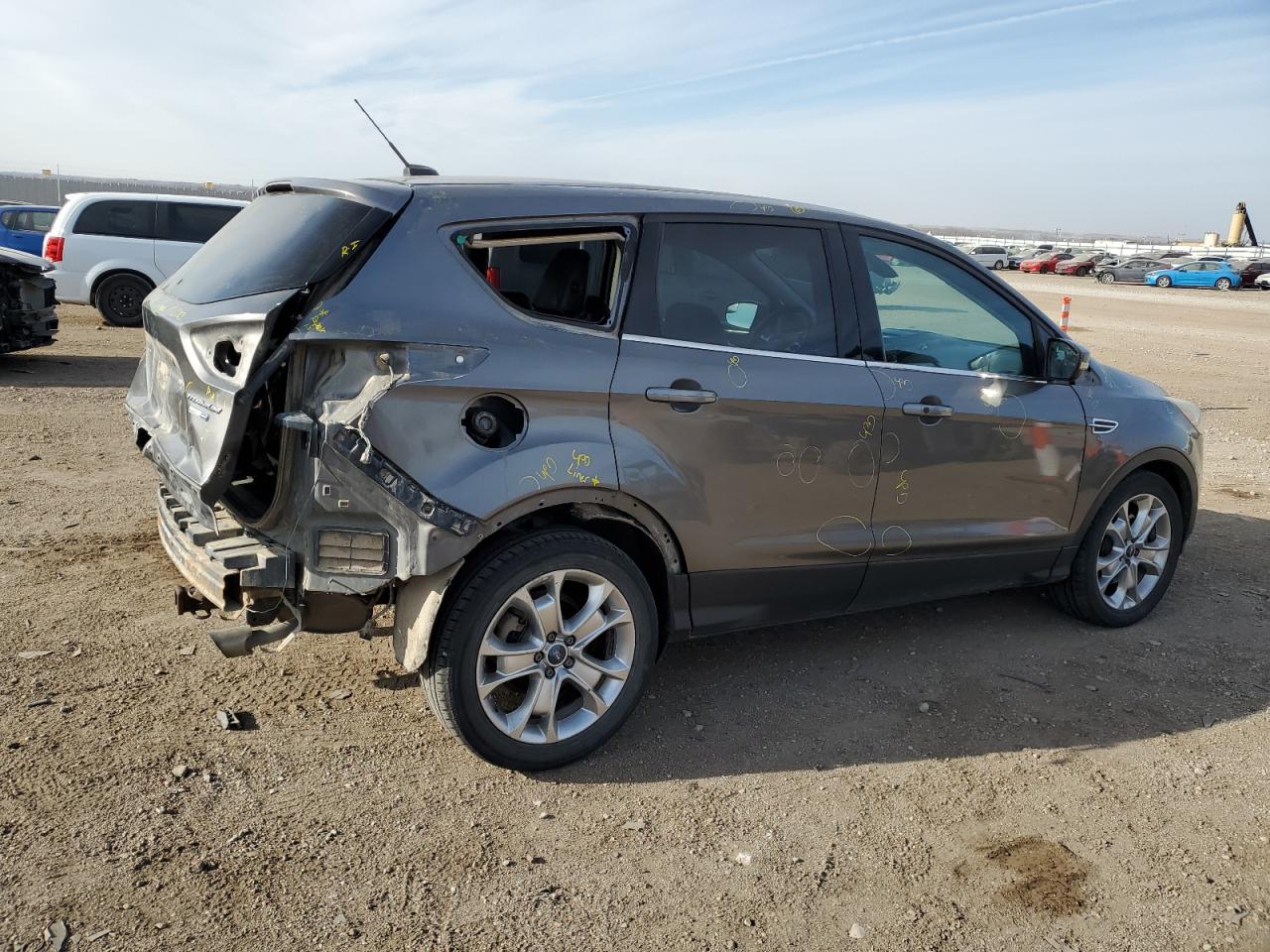 Obraz 3 z 2014 FORD ESCAPE TITANIUM 2014 z VIN 1FMCU9J90EUA95030