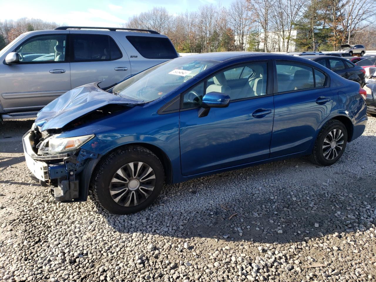 Obraz 1 z 2014 HONDA CIVIC LX 2014 z VIN 19XFB2F5XEE230579