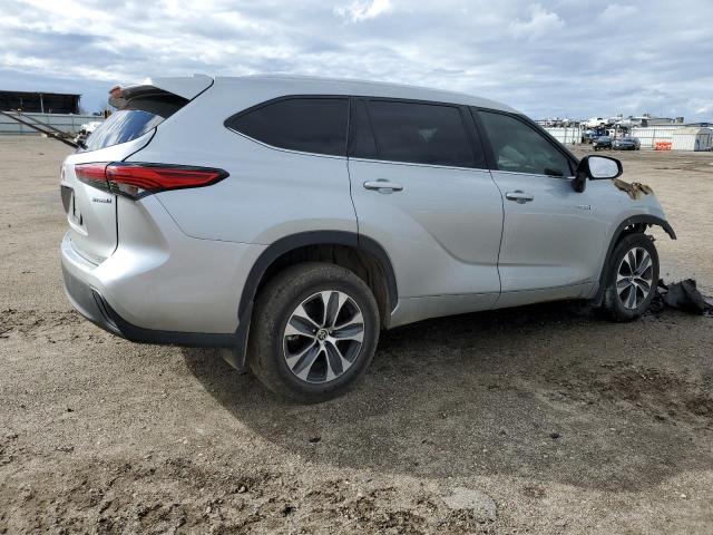 Изображение 3 2021 TOYOTA HIGHLANDER HYBRID XLE 2021 с VIN 5TDHBRCH0MS524674