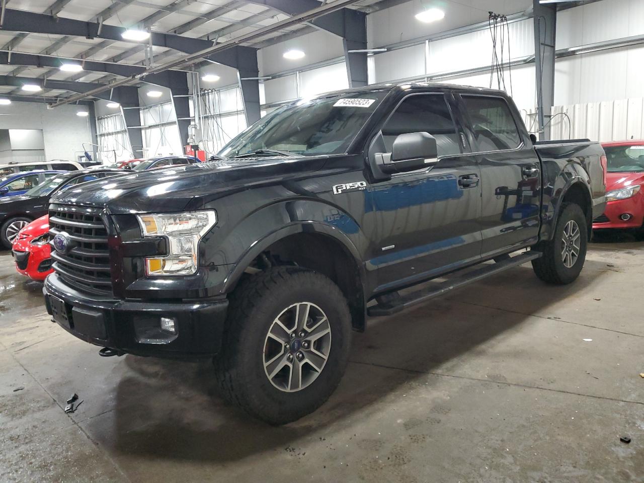 Image 1 of 2017 FORD F150 SUPERCREW 2017 with VIN 1FTEW1EP6HFB33905