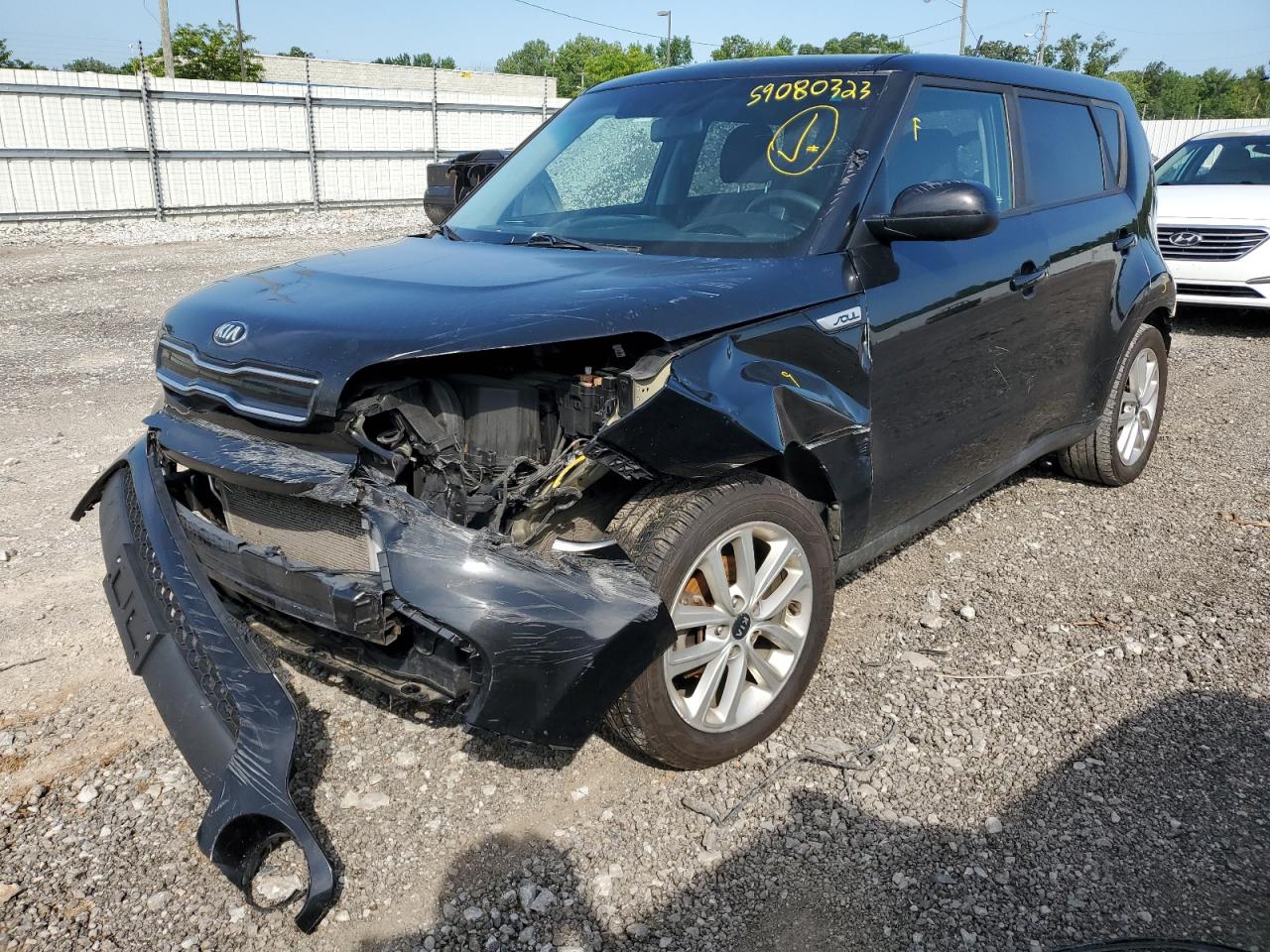 Image 1 of 2017 KIA SOUL + 2017 with VIN KNDJP3A54H7476024