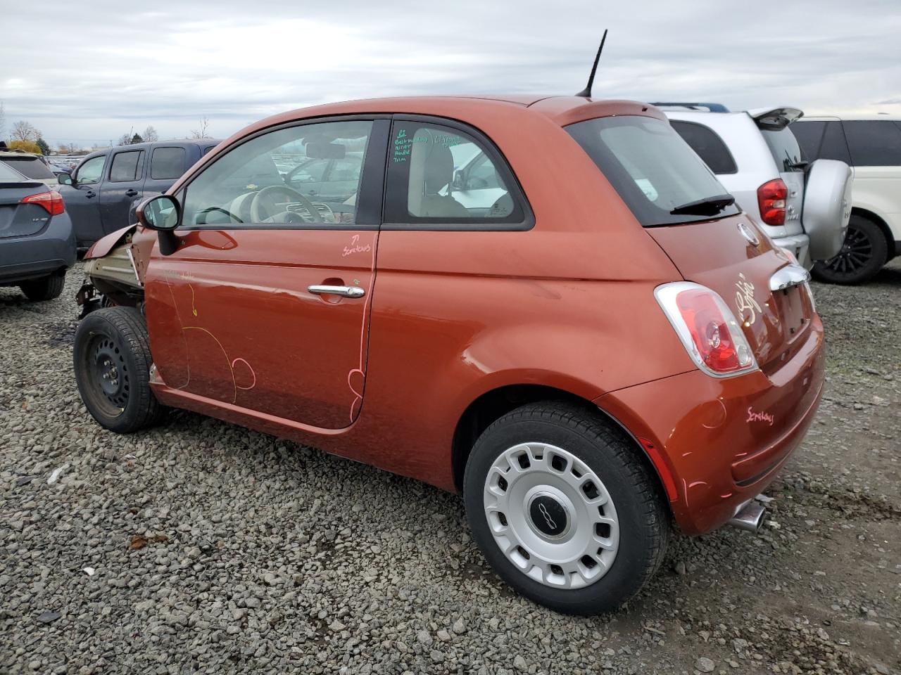 Изображение 2 2013 FIAT 500 POP 2013 с VIN 3C3CFFAR0DT745355