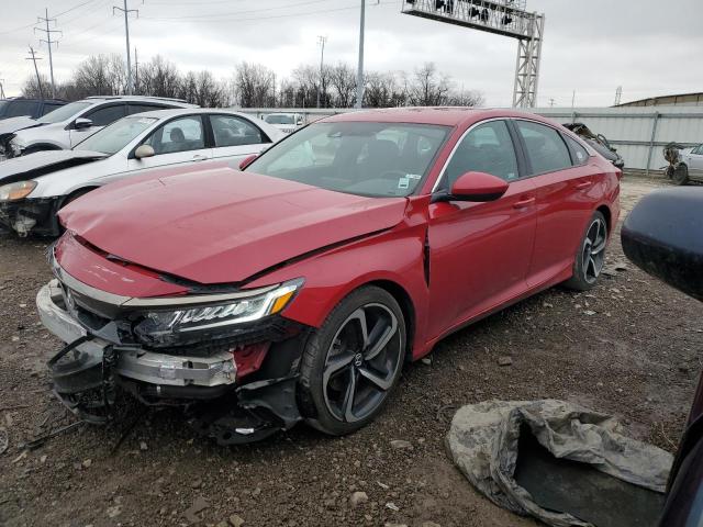 Image 1 of 2018 HONDA ACCORD SPORT 2018 with VIN 1HGCV1F39JA160574