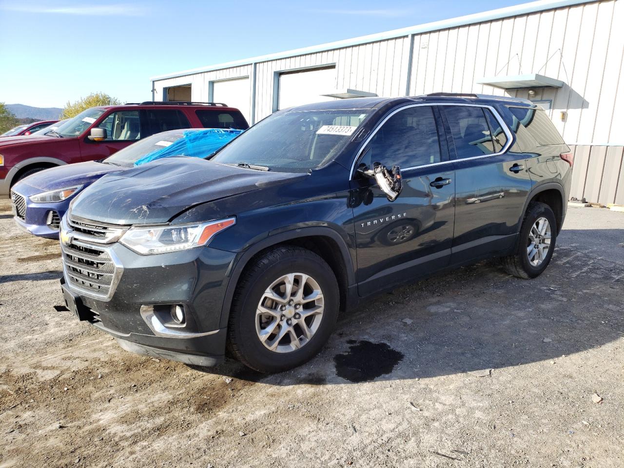 Image 1 of 2018 CHEVROLET TRAVERSE LT 2018 with VIN 1GNERGKW0JJ104657