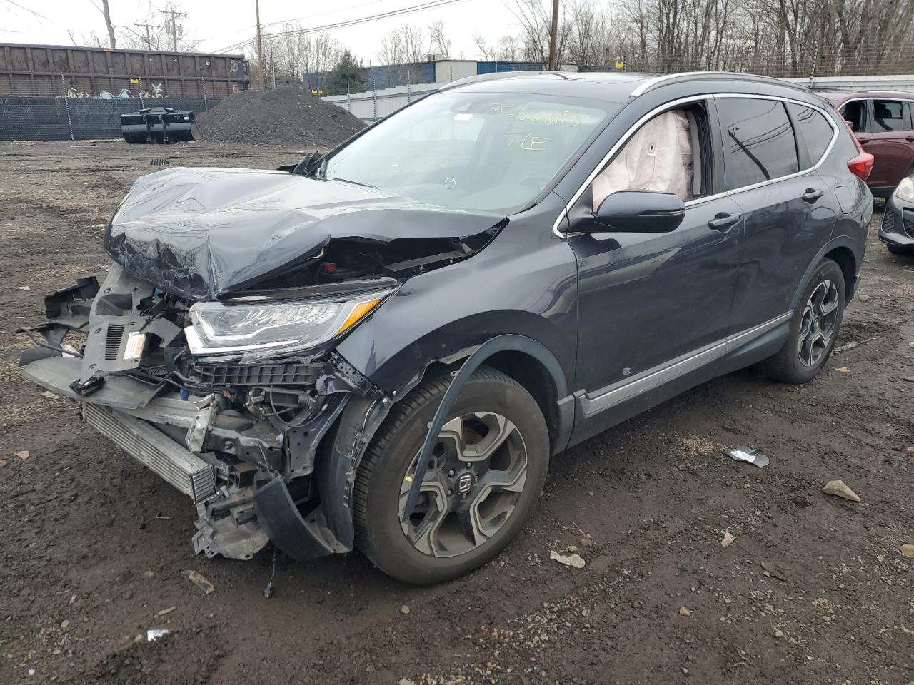 Image 1 of 2018 HONDA CR-V TOURING 2018 with VIN 7FARW2H90JE084168