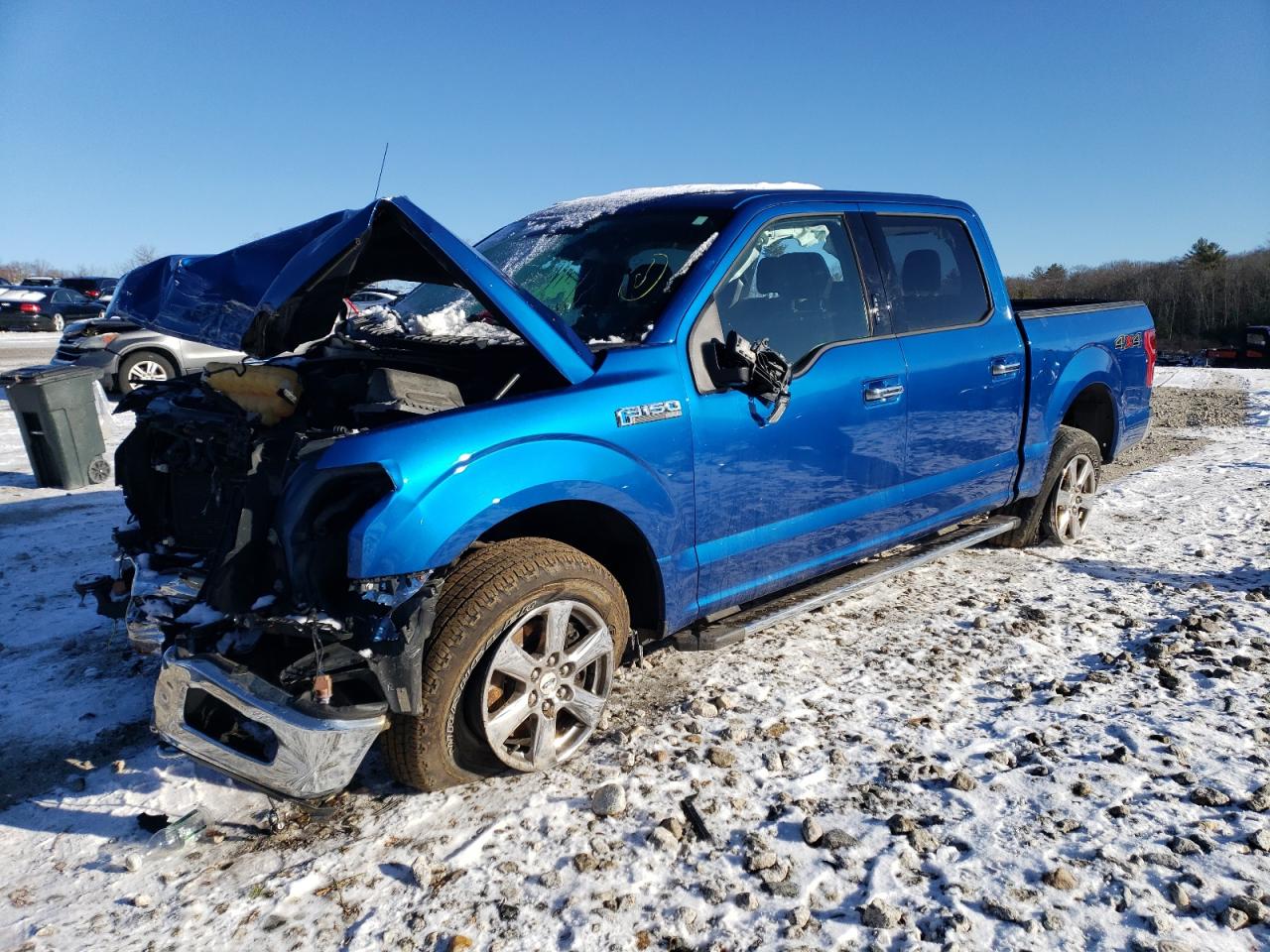 Image 1 of 2018 FORD F150 SUPERCREW 2018 with VIN 1FTEW1EGXJFE33114