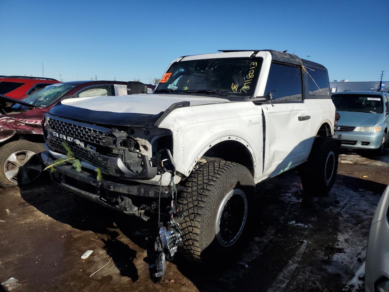 Image 1 of 2023 FORD BRONCO BASE 2023 with VIN 1FMDE5CP4PLA91822