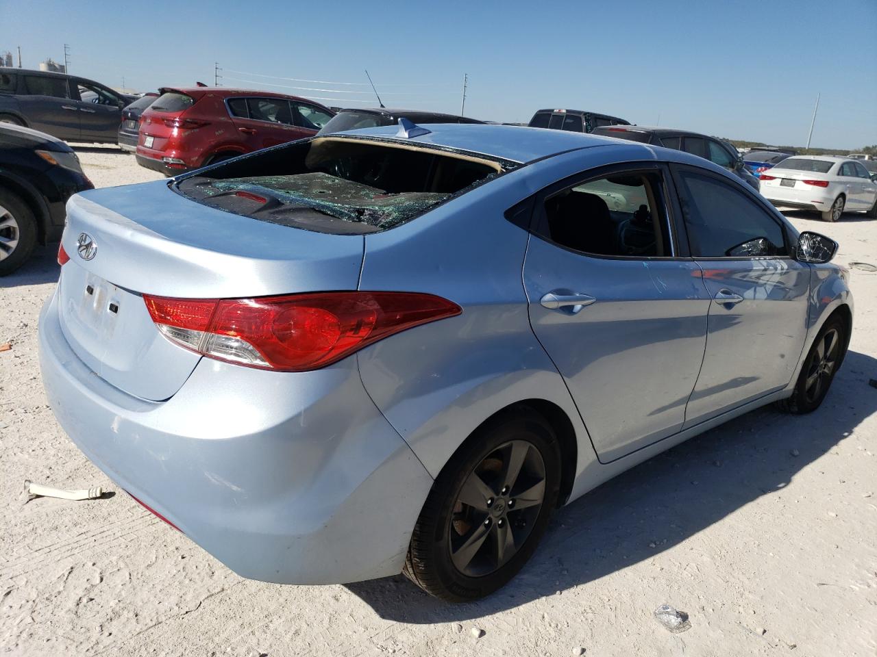 Изображение 3 2012 HYUNDAI ELANTRA GLS 2012 с VIN KMHDH4AE9CU357407