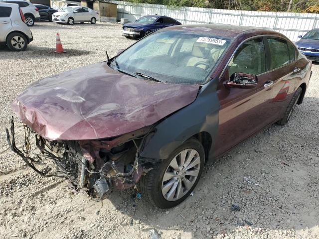 Image 1 of 2014 HONDA ACCORD EX 2014 with VIN 1HGCR2F79EA073616