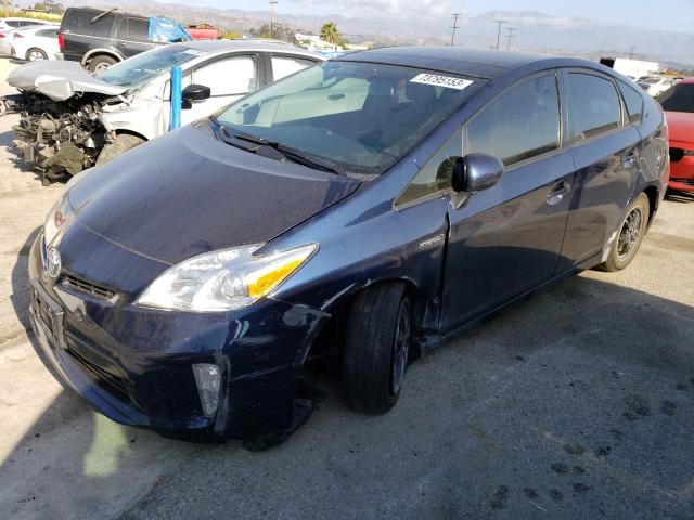 Image 1 of 2015 TOYOTA PRIUS  2015 with VIN JTDKN3DU4F0455791