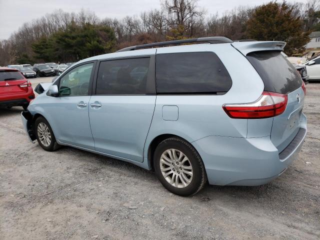 Image 2 of 2015 TOYOTA SIENNA XLE 2015 with VIN 5TDYK3DC4FS585528