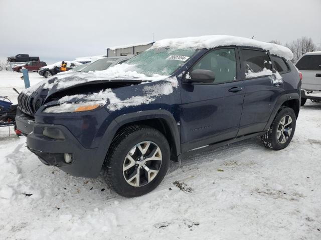 Image 1 of 2015 JEEP CHEROKEE TRAILHAWK 2015 with VIN 1C4PJMBS0FW786244