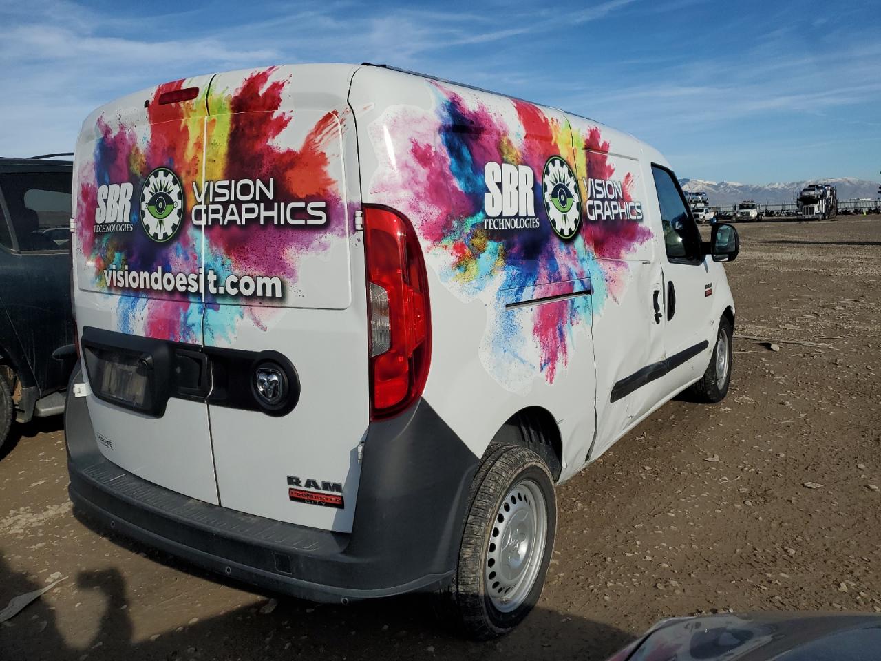 Image 3 of 2017 RAM PROMASTER CITY  2017 with VIN ZFBERFAB3H6F44036