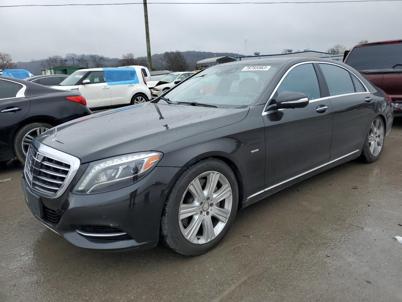 Image 1 of 2014 MERCEDES-BENZ S 550 4MATIC 2014 with VIN WDDUG8FB7EA017549