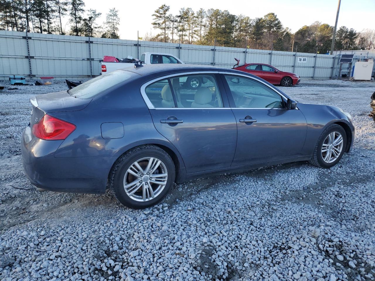 Image 3 of 2012 INFINITI G25 BASE 2012 with VIN JN1DV6AP7CM700082