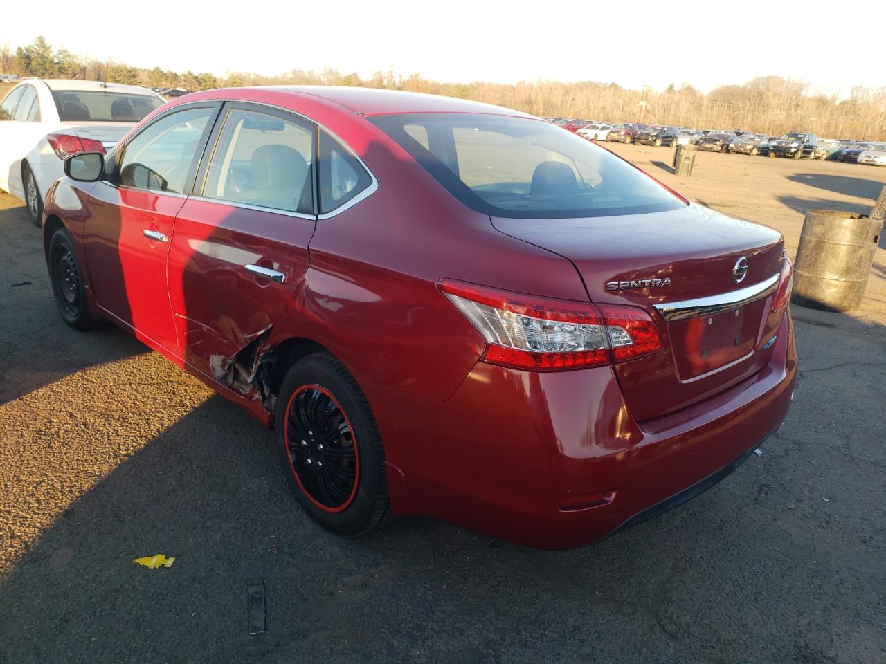 Image 2 of 2014 NISSAN SENTRA S 2014 with VIN 3N1AB7AP4EL622651