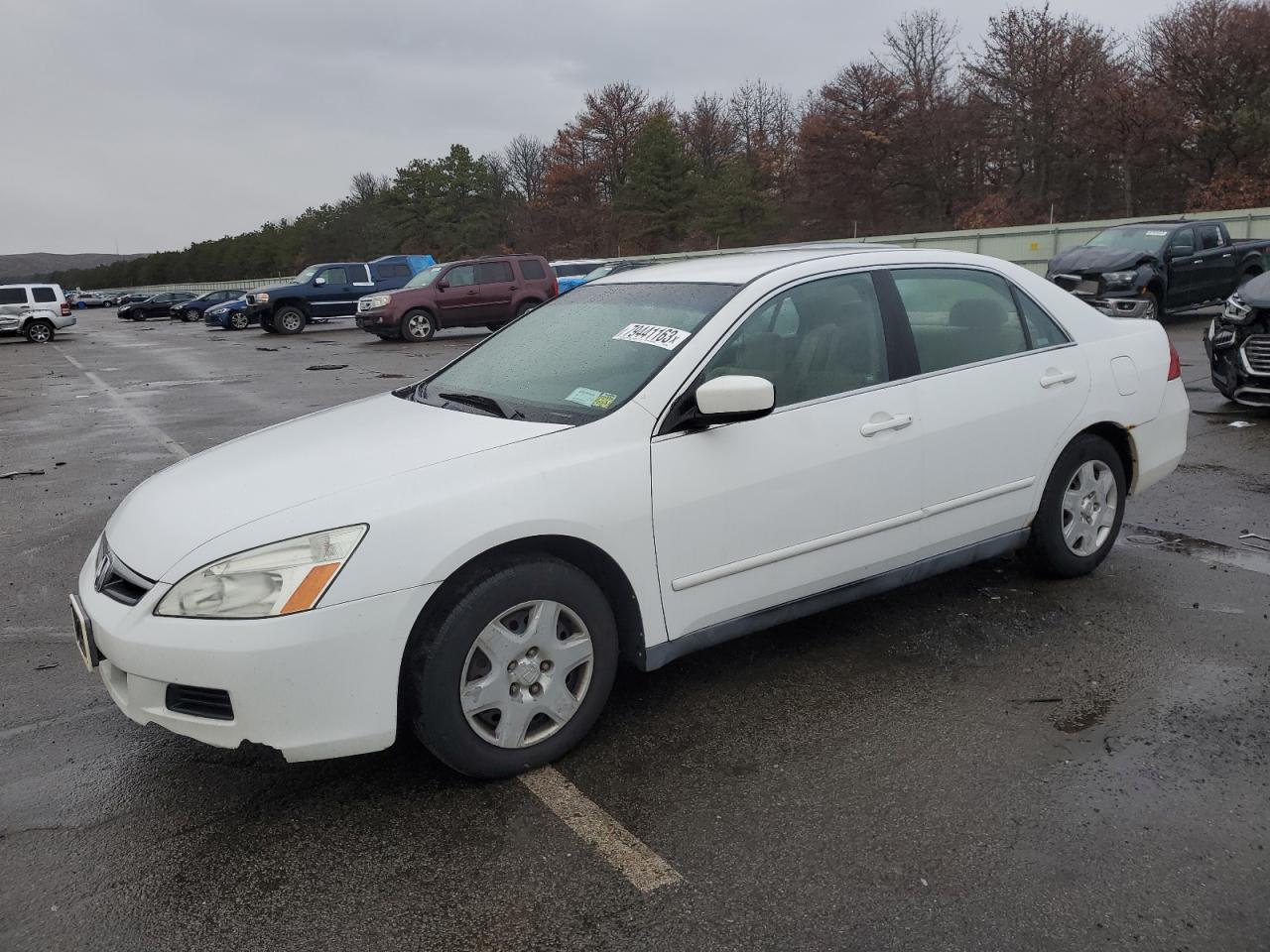 Image 1 of 2007 HONDA ACCORD LX 2007 with VIN 1HGCM564X7A099411