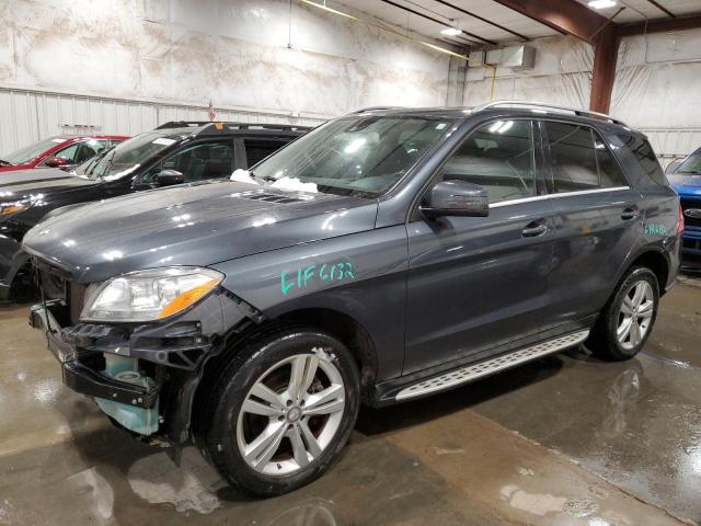Image 1 of 2015 MERCEDES-BENZ ML 350 4MATIC 2015 with VIN 4JGDA5HBXFA515877