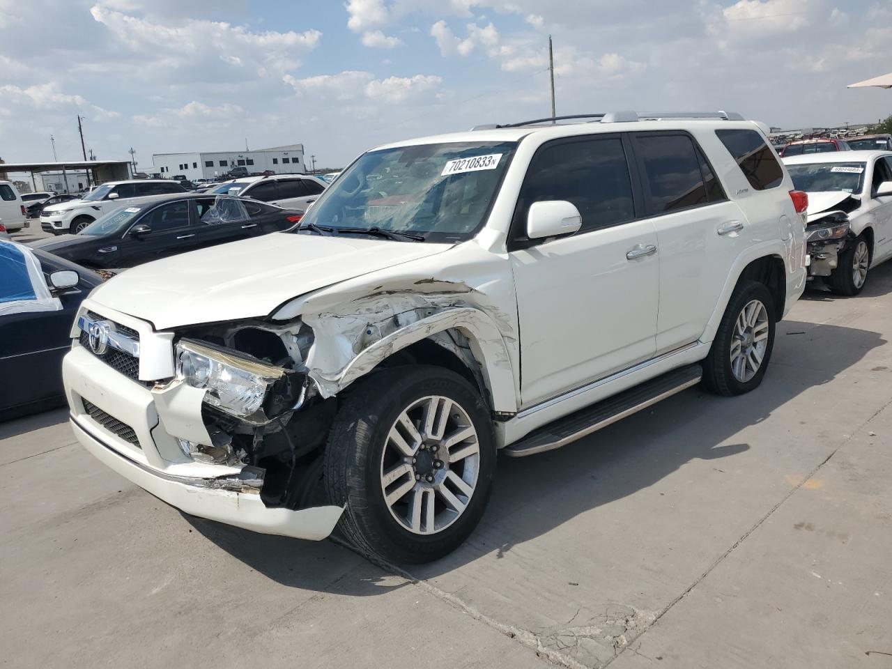 Image 1 of 2012 TOYOTA 4RUNNER SR5 2012 with VIN JTEBU5JR8C5104391