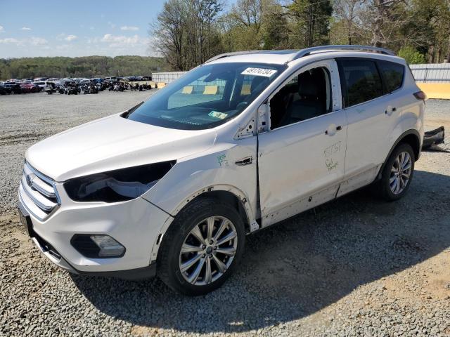 Image 1 of 2017 FORD ESCAPE TITANIUM 2017 with VIN 1FMCU9J99HUE62527