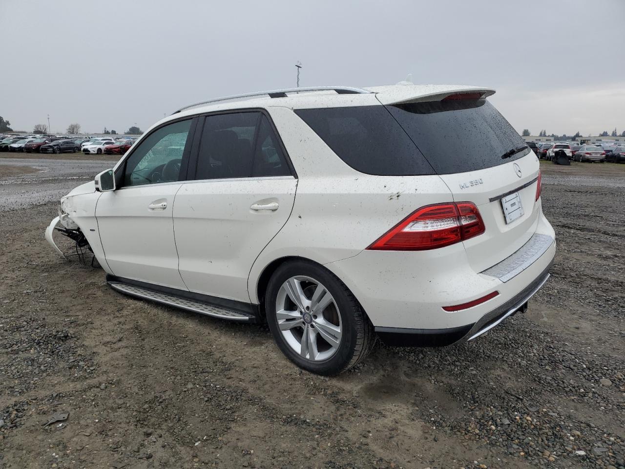 Image 2 of 2012 MERCEDES-BENZ ML 350 4MATIC 2012 with VIN 4JGDA5HB6CA035640
