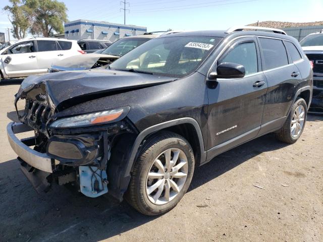 Image 1 of 2016 JEEP CHEROKEE LIMITED 2016 with VIN 1C4PJMDBXGW353867