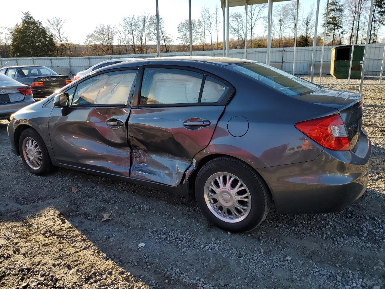 Изображение 2 2012 HONDA CIVIC LX 2012 с VIN 2HGFB2F59CH333544